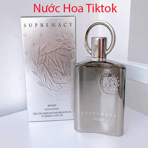 Nước hoa nam 𝗔𝗳𝗻𝗮𝗻 𝗦𝘂𝗽𝗿𝗲𝗺𝗮𝗰𝘆 𝗦𝗶𝗹𝘃𝗲𝗿 hương thơm nam tính đầy cuốn hút, tinh tế, nước hoa tiktok uy tín - đẳng cấp