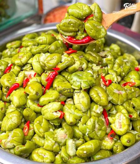 Cà Na đập dập sốc muối ớt chua ngọt