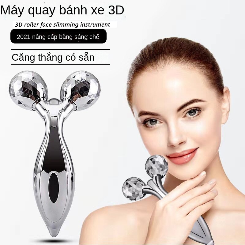 Dụng cụ SPA tại nhà - Dụng cụ nâng cơ mặt 3D con lăn Máy mát xa nâng cơ mặt Máy mát xa nâng cơ mặt Làm đẹp Massage nâng cơ mặt, Massage 3D Hàn Quốc Nâng Cơ Mặt Cầm Tay Sale -50%