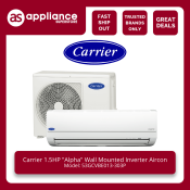 Carrier 1.5HP "Alpha" Wall-Mounted Inverter Air Conditioner