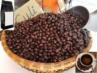 Mua Cafe Hạt Loại Nào Tốt? Cafe Hạt Culi Rang Mộc Nguyên Chất - Chất Lượng Cao - Giá Cực Rẻ Gói 500g/ 1kg, Cafe Culi Robusta Pha Phin - Pha Máy, Thơm Ngon - Đậm Đà Như Cafe Hạt Trung Nguyên/ Espresso/ Highlands, Không Tẩm