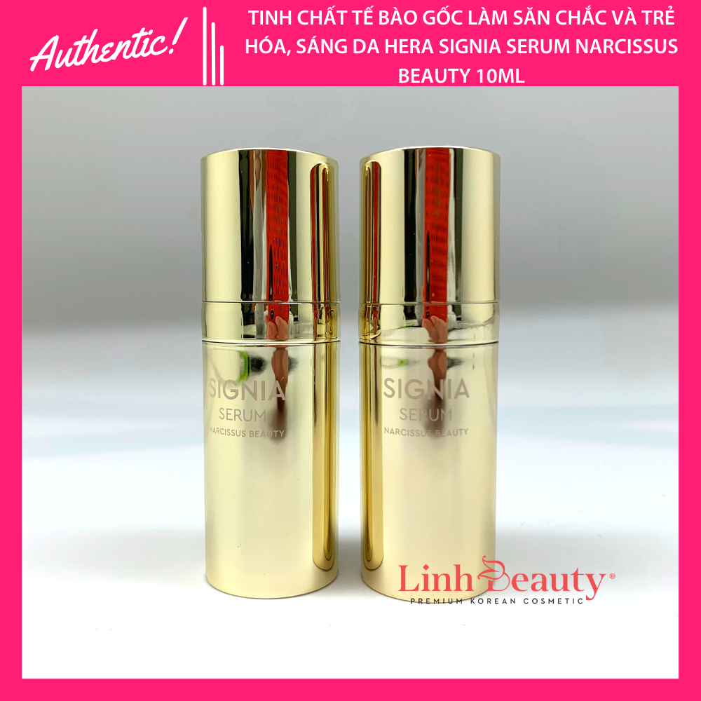 [DATE 2024- 10ml] Tinh Chất Tế Bào Gốc Trẻ Hóa, Sáng Da, Chống Lão Hóa HERA SIGNIA SERUM NARCISSUS BEAUTY