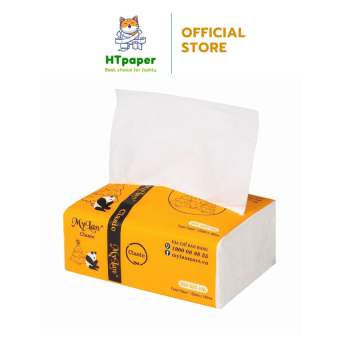 💥 Giấy ăn gấu trúc Mylan 300 tờ/gói x 3 lớp siêu dai mềm mịn - HTpaper