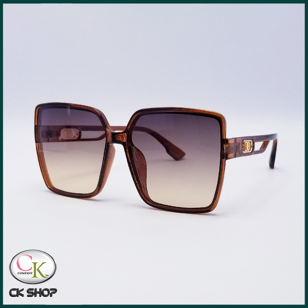 Mắt kính mát nữ form lớn CK2525- Kính đi biển nữ mới thời trang sành điệu - Bảo hành 12 tháng