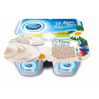 Thùng 48 hủ sữa chua cô gái hà lan có đường 100g date 21/5/23