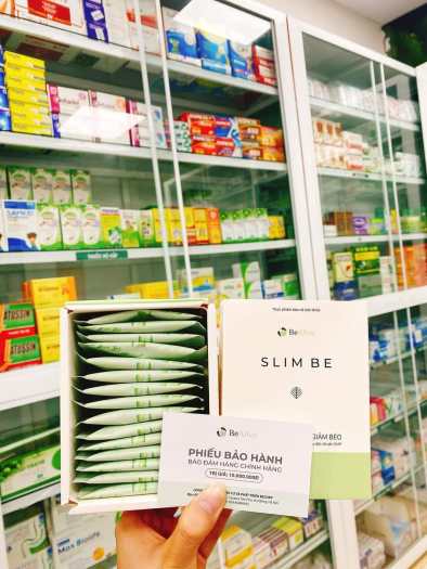 Trà Giảm Cân SlimBe - Be Alive Cường Anh Mẫu Mới ( Hộp 30 Viên) - Kèm thẻ Bảo Hành