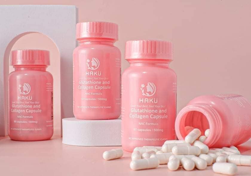 illuminax glutathione Illuminax Glutathione Capsules + Collagen For Skin Whitening & Anti-Aging