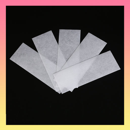 Giấy wax lông 100 tờ - giấy wax lông nhám cao cấp chuyên dùng wax lông tay, lông chân, lông nách dành cho spa - wax lông tại nhà