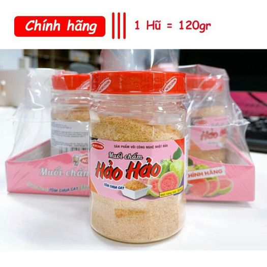 Hũ muối bột canh Hảo Hảo Acecook 120 - Gia vị chấm hoa quả