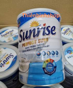 Sữa y tế- Dùng cho người sau phẫu thuật, dưỡng bệnh - Sunrise Perfect Sure [900g/hộp] date T12.2024