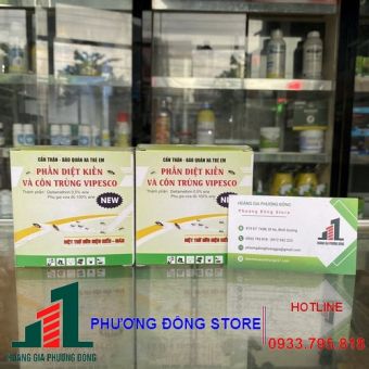 COMBO 10 hộp phấn diệt kiến gián (10 hộp x 2 viên)