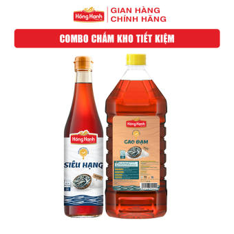 Nước mắm truyền thống Phú Quốc SIÊU HẠNG 35 ĐỘ ĐẠM 500ML + Nước mắm CAO ĐẠM 20 ĐỘ ĐẠM 1,9 LÍT.