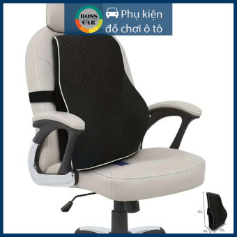 Gối tựa lưng đệm lót ghế văn phòng cao su non thiết kế công thái học chống đau mỏi lưng ngồi làm việc
