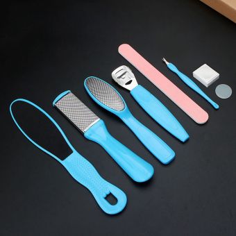 Bộ dụng cụ chăm sóc chân, chà gót,tẩy da chết 8 món