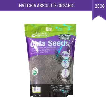 Hạt Chia Chia ÚC Absolute Organic - 400G (Tem tím)