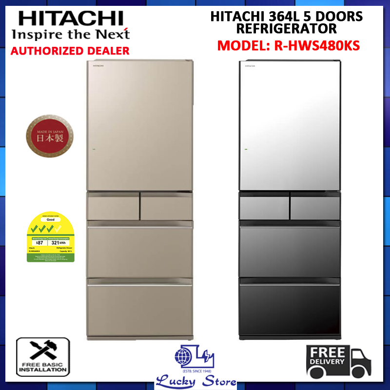 Hitachi Refrigerator 3 Door - Best Price in Singapore - Aug 2023 