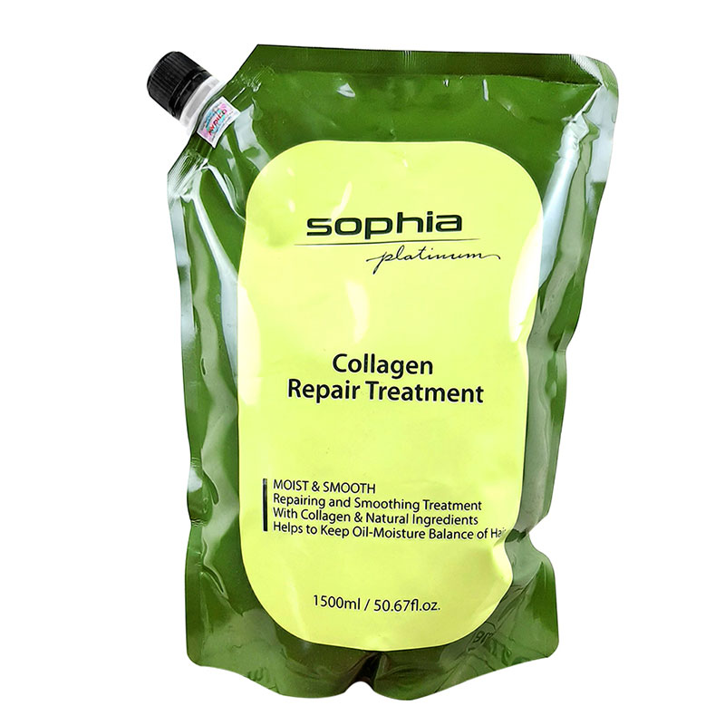 Dầu hấp nuôi dưỡng tóc Sophia Collagen Platium 500ml