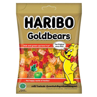 Kẹo dẻo Haribo goldbears gói 80g