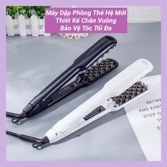 Máy Dập Phồng, Dập Xù Tóc Chân Vuông Thế Hệ Mới Giúp Tạo Phồng Tự Nhiên Bảo Vệ Tóc, Máy Dập Phồng 5 Chế Độ Hỗ Trợ Tạo Kiểu Tóc Có Thể Sử Dụng Khô / Ướt Tiện Lợi/Máy dập xù, dập phồng tóc chân vuông