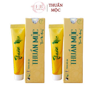 Combo 2 Kem bôi da Thuần Mộc Thanh Mộc Hương 16g tái tạo da, giảm bong tróc, mẩn ngứa, nấm chàm