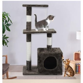 CATTREE Trụ mèo leo trèo - nhà cây cho mèo - Trụ cho mèo chơi đa chức năng cat tree/ nhà mèo cào móng