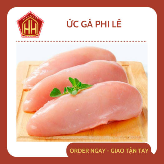 Ức Gà Phi Lê Không Da (1kg)