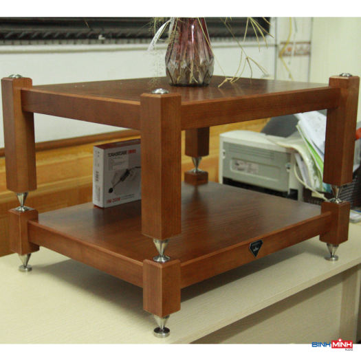 Kệ audio chống rung 2 tầng Gỗ Sồi Venza GS 02