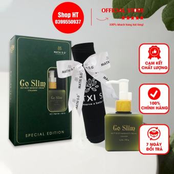 Kem Tan Mỡ GoSlim + Tặng Đai Nịt Bụng Cao Cấp (Mẫu Mới N.hất)