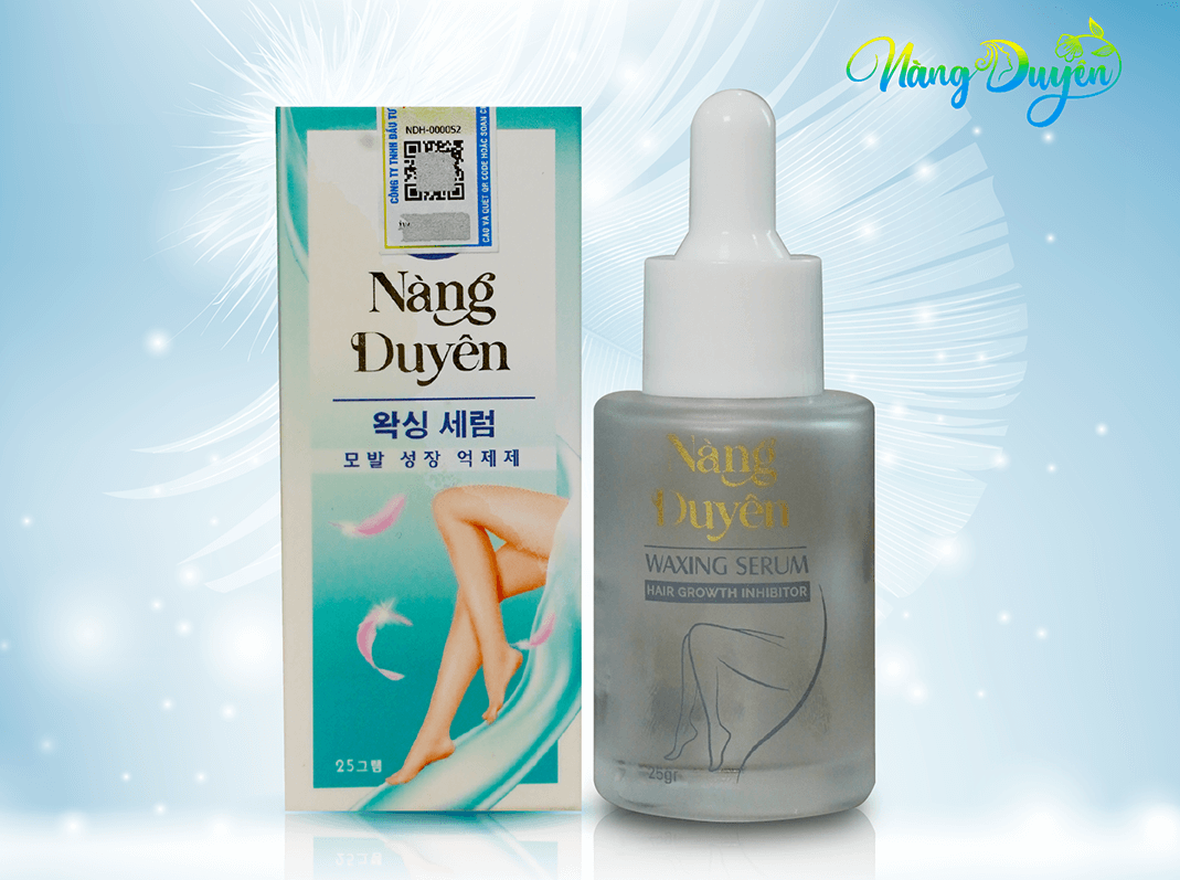 Serum tẩy lông cao cấp Nàng Duyên , tẩy sạch lông , dưỡng sáng mịn da ,se khít lỗ chân lông , hiệu quả ngay tức thì
