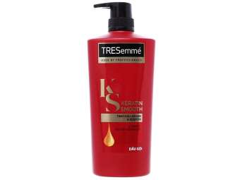Dầu gội TRESemme Keratin Smooth tinh dầu Argan 900ml
