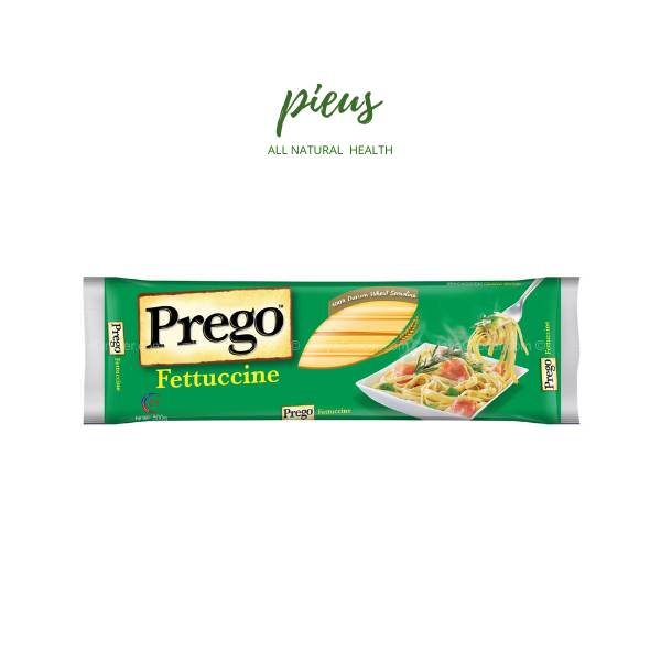 Mì Ý sợi dẹt | Fettuccine Prego 500g thương hiệu Mỹ Sản xuất tại Thổ Nhĩ Kỳ