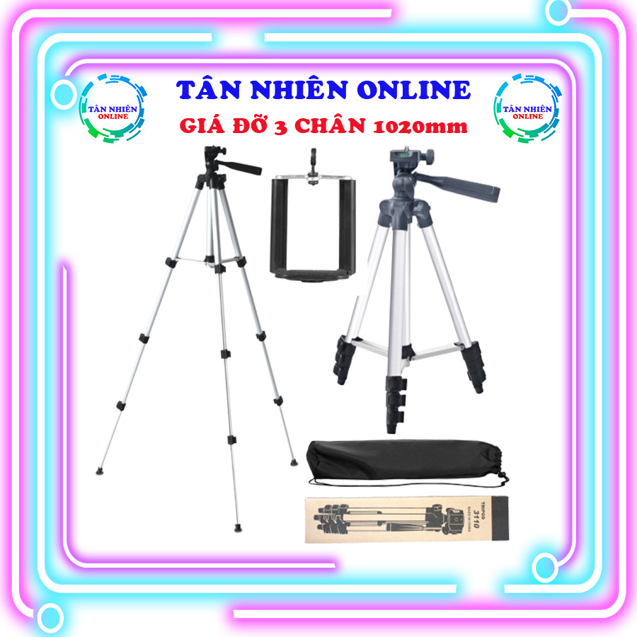 [Hỏa tốc] Giá đỡ điện thoại Tripod 3110 (loại Tốt) bạn đồng hành cùng nhiếp ảnh gia chuyên nghiệp, phụ kiện điện thoại, Tân Nhiên Online