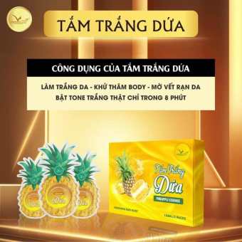 Tắm trắng vip white - tắm trắng tinh chất dứa vip white cosmetic - hàng chính hãng