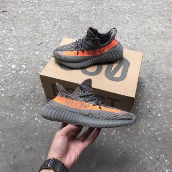 Giày Thể Thao yz350 Xám Cam Nam Nữ