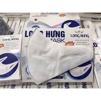 COMBO 3 HỘP (150 CHIẾC) KHẨU TRANG LONG HƯNG 3D MASK HÀN QUỐC