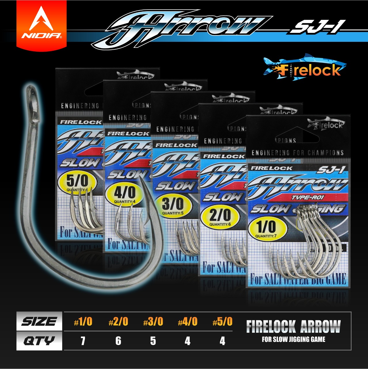 Jual Power Hook Sj60 Flat Kail Slow Jigging Assist Hook 1 Box isi 30pcs