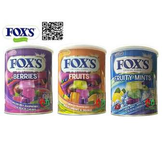Kẹo Fox's trái cây hộp thiếc 180g