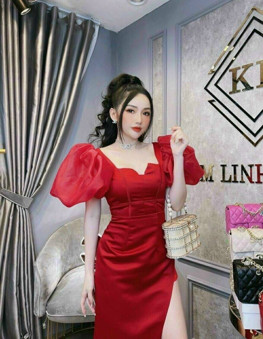 [MẪU MỚI] ĐẦM NỮ BODY DỰ TIỆC XẺ TÀ TÔN DÁNG VAI ÁO CÁCH ĐIỆU BA MÀU ĐỎ ĐEN TRẮNG QUYẾN RŨ THỜI TRANG THIẾT KẾ LANCHI Đ75