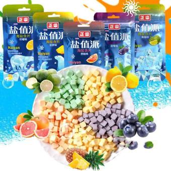 Kẹo ngậm trái cây mát lạnh HAIYAN gói 26-35 viên