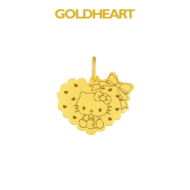 Goldheart hot sale sanrio pendant