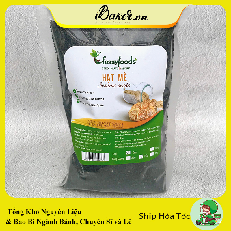 Hạt mè đen, vừng đen sạch