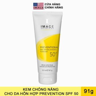 Kem Chống Nắng Cho Da Hỗn Hợp Image Skincare Prevention+ Daily Ultimate Protection Moisturizer SPF50 91g