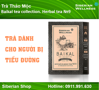 Trà thảo mộc Baikal tea collection. Herbal tea No9