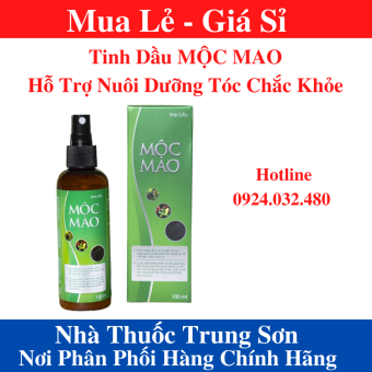 Dầu Xịt MỘC MAO - Hỗ Trợ Nuôi Dưỡng Tóc Chắc Khỏe - Trung Sơn 1