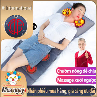 Đệm massage máy mát xa Jiashengda thông minh có thể nằm ngồi tựa lưng có chườm nóng - Nệm Massage Toàn Thân - JF International
