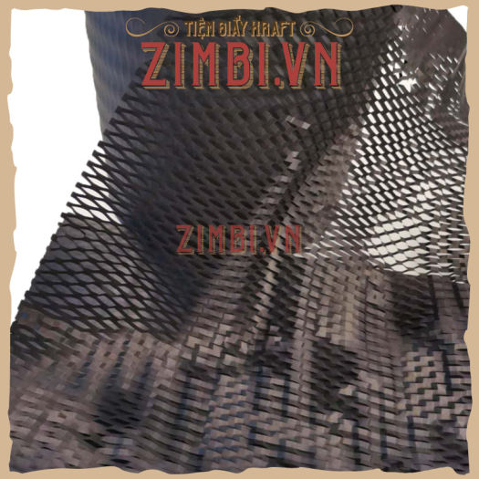 Cuộn giấy kraft tổ ong bọc hàng màu đen 50cmx250m | Giấy kraft chống sốc, chống trầy xước | Thay thế xốp hơi, bong bóng nilong