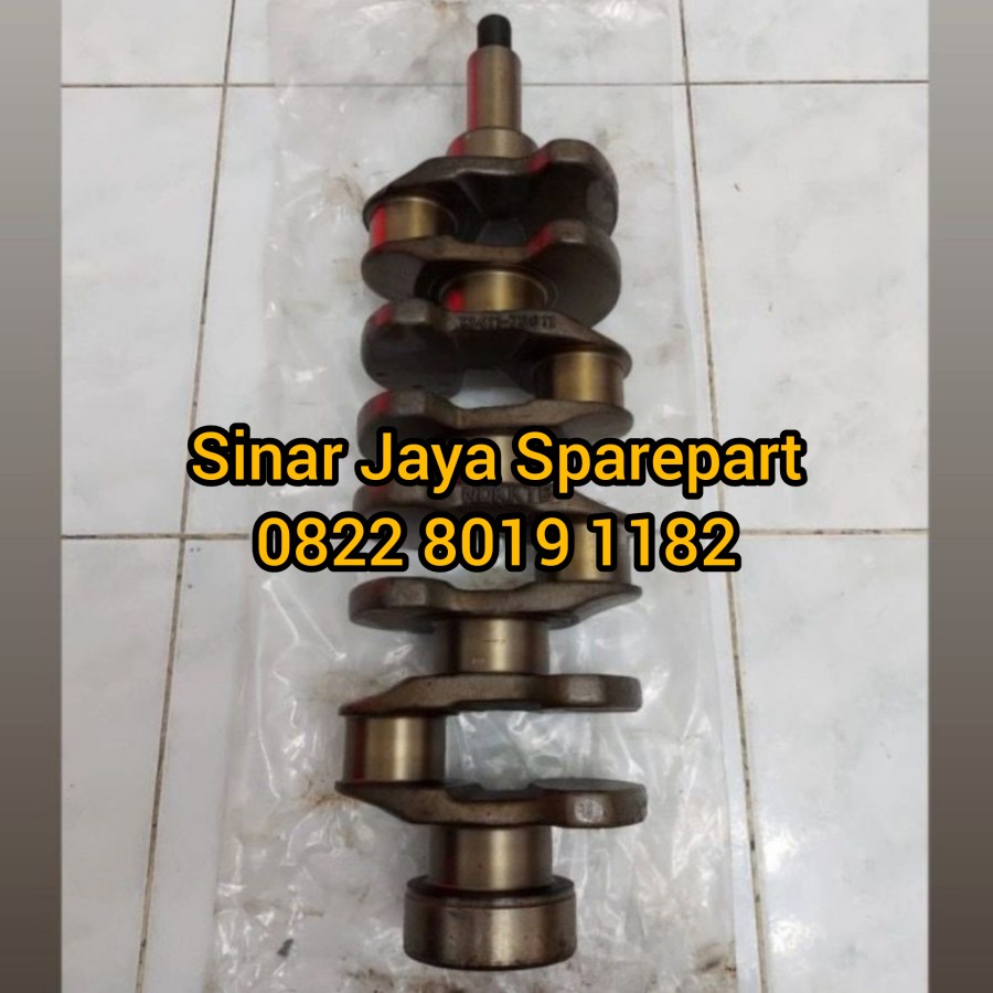 Kruk As Ker As Crankshaft Hino Dutro 130HT Dyna Saurus 130HT Lubang 6 Harga 3,500,000 rupiah*Gratis Ongkir