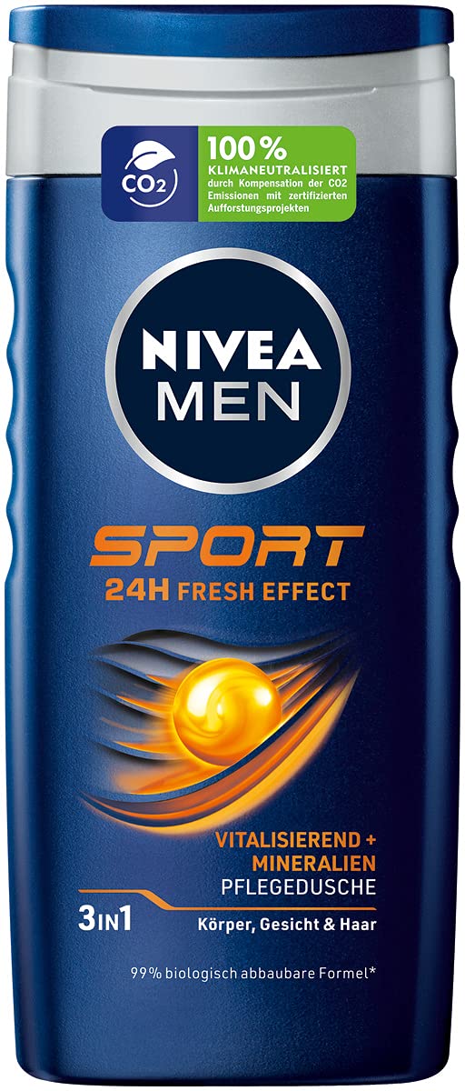 Sữa tắm gội rửa mặt nivea men chuẩn đức 3in1 - nguồn hàng đức