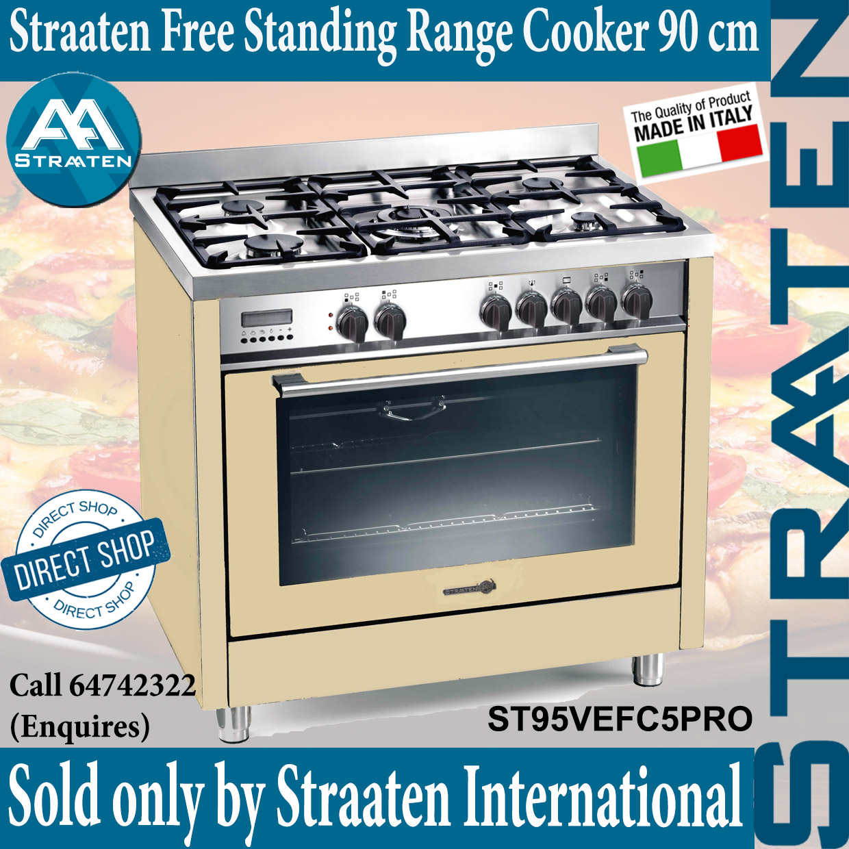 free standing cook top