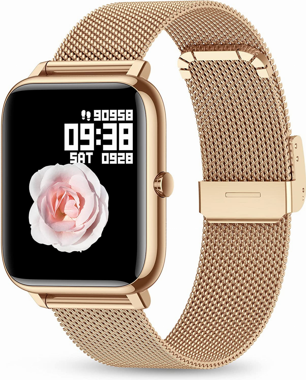 Gold hot sale rose smartwatch